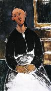 Amedeo Modigliani La Fantesca Spain oil painting artist